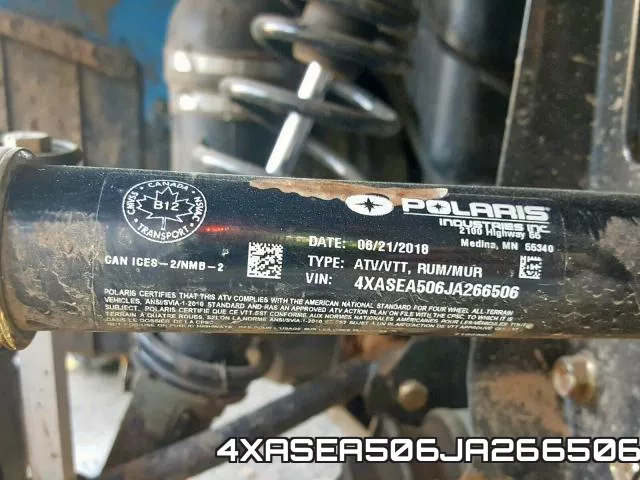4XASEA506JA266506 фото 2