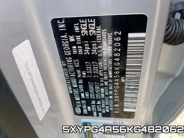5XYPG4A56KG482062 фото 2