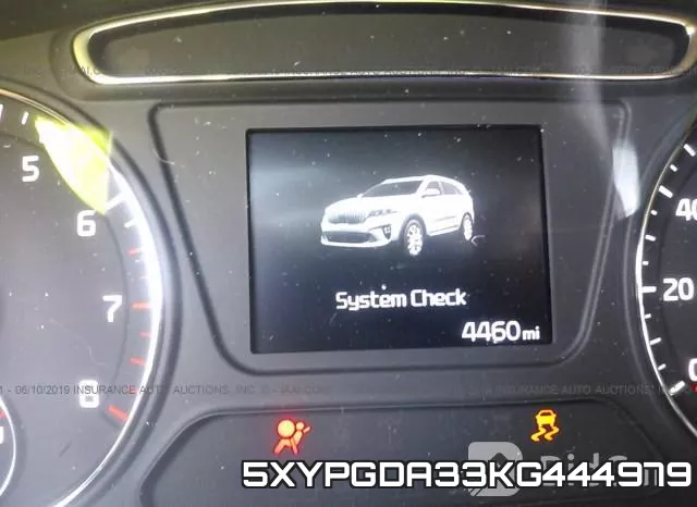 5XYPGDA33KG444979 фото 8