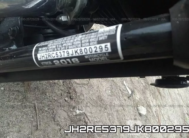 JH2RC5379JK800295 фото 2