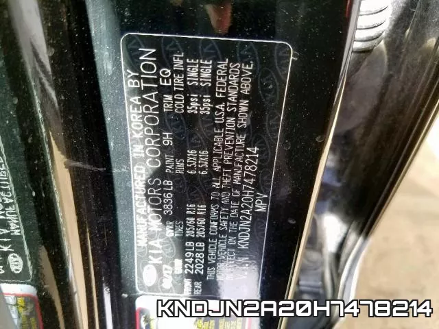 KNDJN2A20H7478214 фото 2