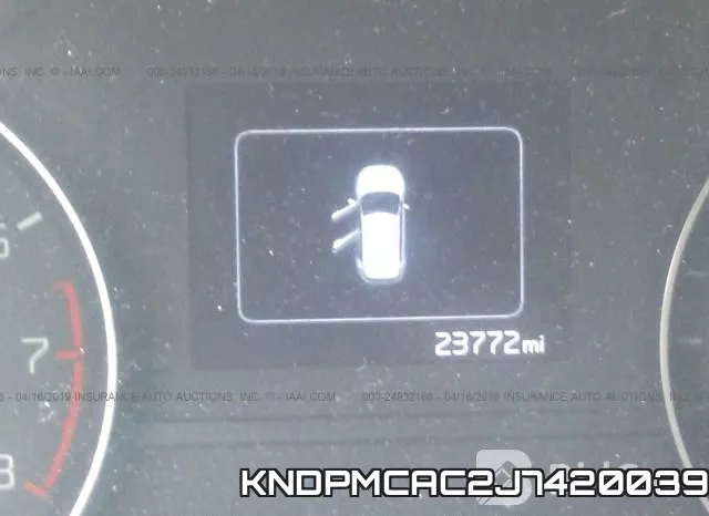 KNDPMCAC2J7420039 фото 8