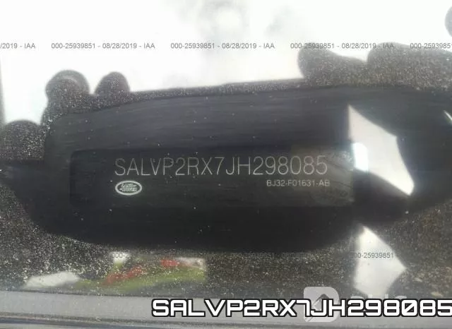 SALVP2RX7JH298085 фото 10