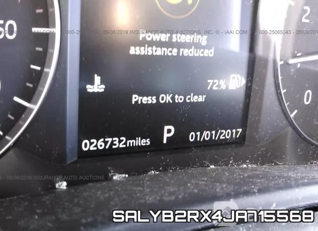 SALYB2RX4JA715568 фото 8