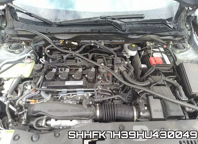 SHHFK7H39HU430049 фото 2