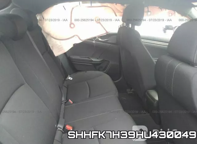 SHHFK7H39HU430049 фото 9