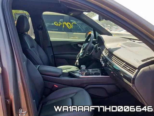 WA1AAAF77HD006646 фото 6
