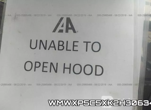 WMWXP5C5XK2H30634 фото 2