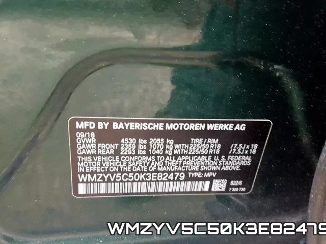 WMZYV5C50K3E82479 фото 2