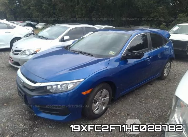 19XFC2F71HE028782 фото 3