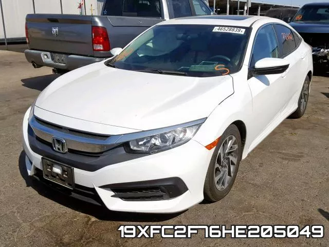 19XFC2F76HE205049 фото 3