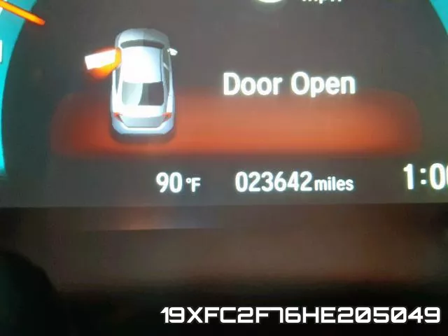 19XFC2F76HE205049 фото 9