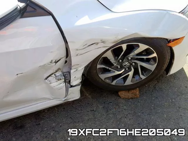 19XFC2F76HE205049 фото 10