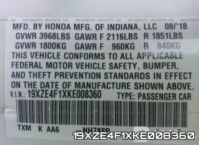 19XZE4F1XKE008360 фото 10