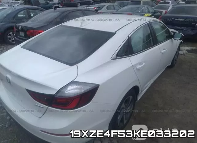 19XZE4F53KE033202 фото 5