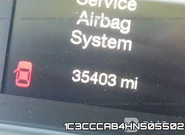 1C3CCCAB4HN505502 фото 8