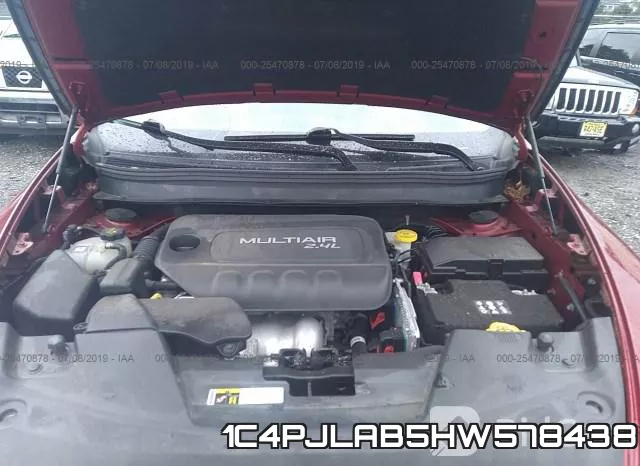 1C4PJLAB5HW578438 фото 2