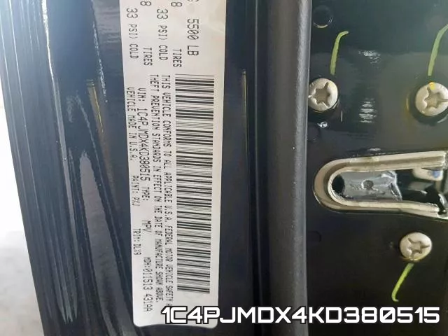 1C4PJMDX4KD380515 фото 2