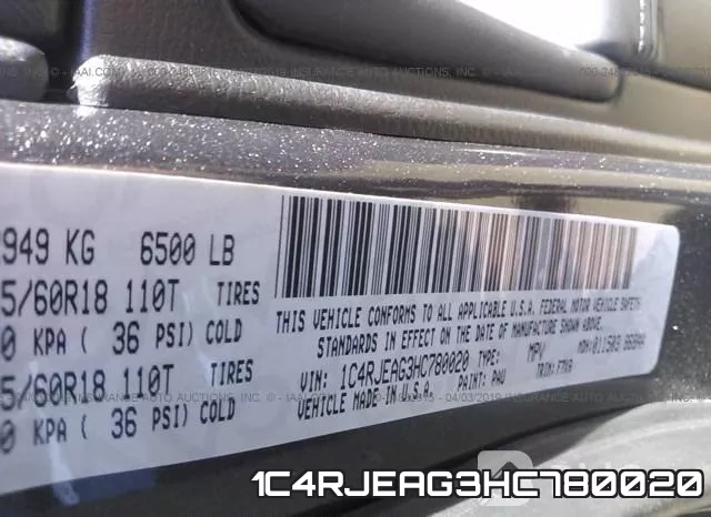 1C4RJEAG3HC780020 фото 10