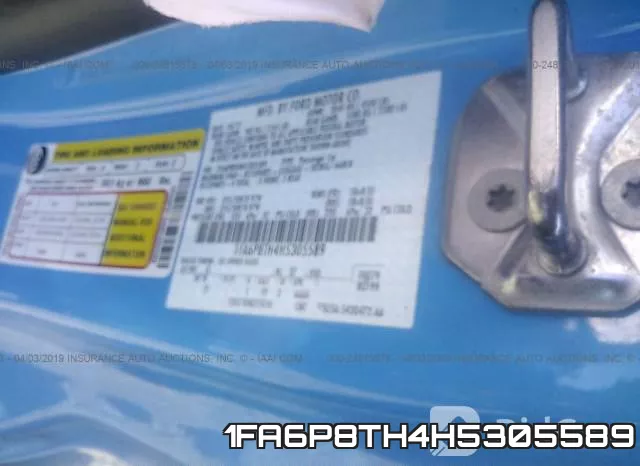 1FA6P8TH4H5305589 фото 10