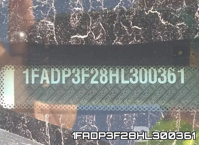 1FADP3F28HL300361 фото 10