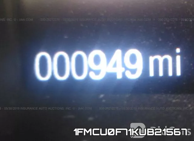 1FMCU0F71KUB21567 фото 8