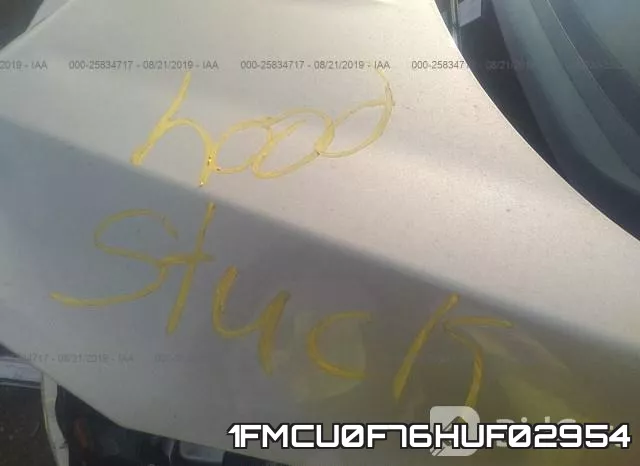 1FMCU0F76HUF02954 фото 2