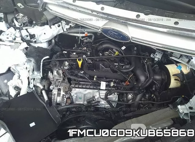 1FMCU0GD9KUB65868 фото 2