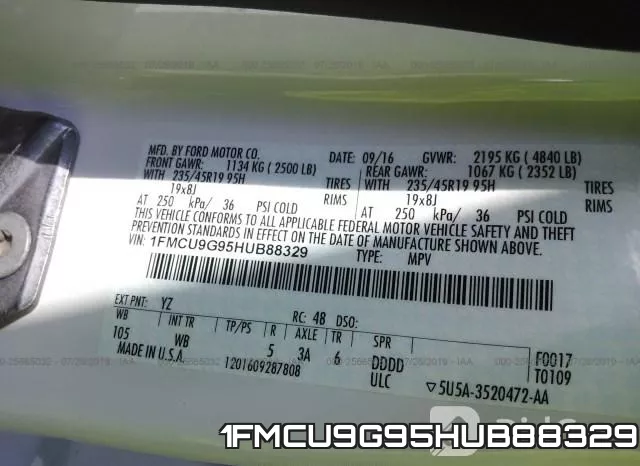 1FMCU9G95HUB88329 фото 10