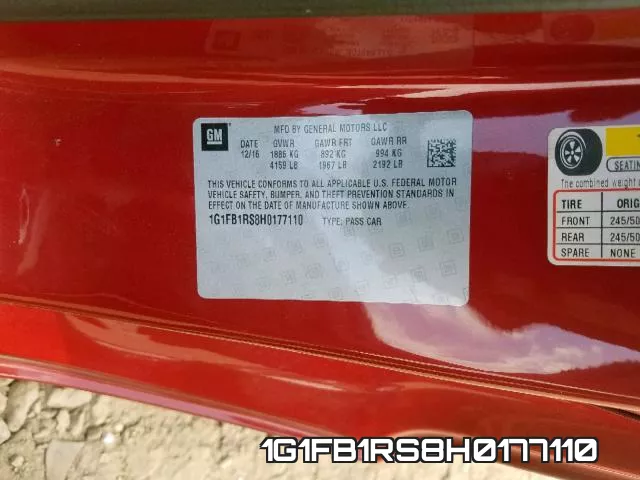 1G1FB1RS8H0177110 фото 2
