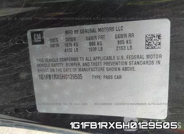 1G1FB1RX6H0129505 фото 10