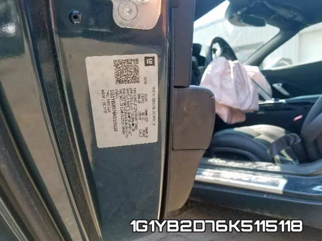 1G1YB2D76K5115118 фото 2