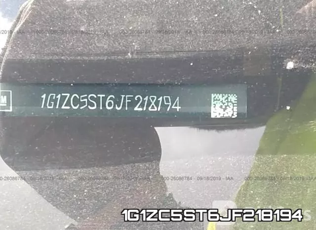 1G1ZC5ST6JF218194 фото 10