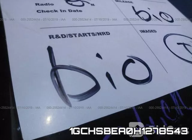 1GCHSBEA0H1278543 фото 8