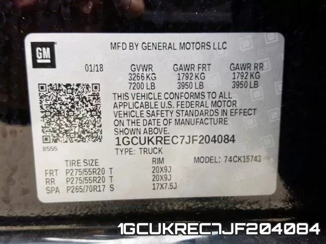 1GCUKREC7JF204084 фото 2