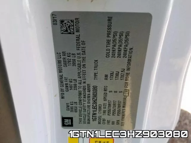 1GTN1LEC3HZ903080 фото 2
