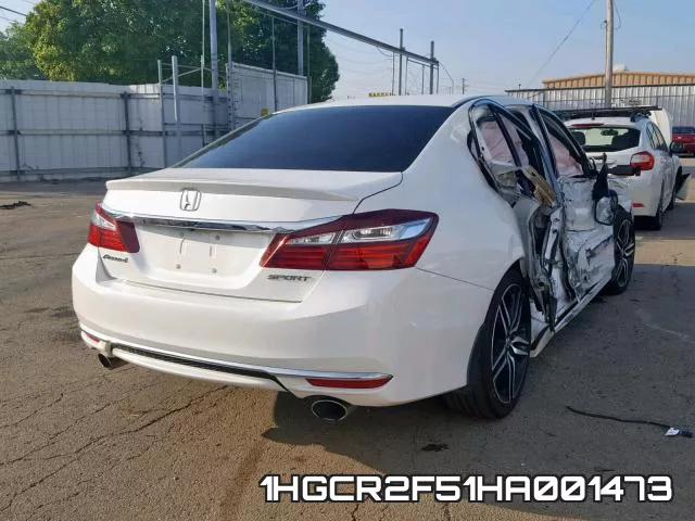 1HGCR2F51HA001473 фото 5