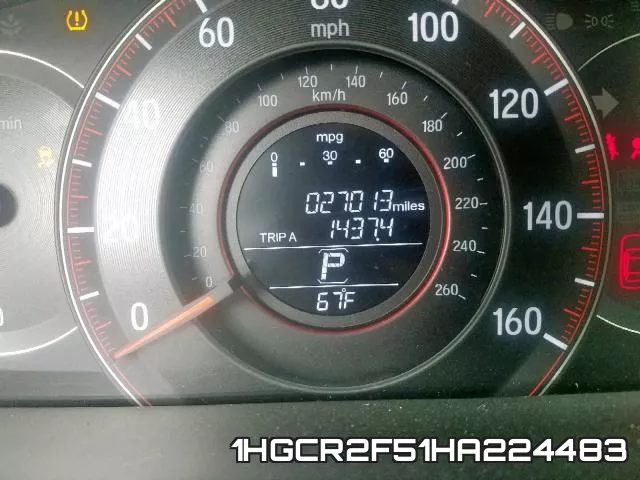 1HGCR2F51HA224483 фото 9