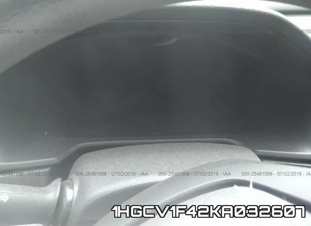 1HGCV1F42KA032607 фото 8
