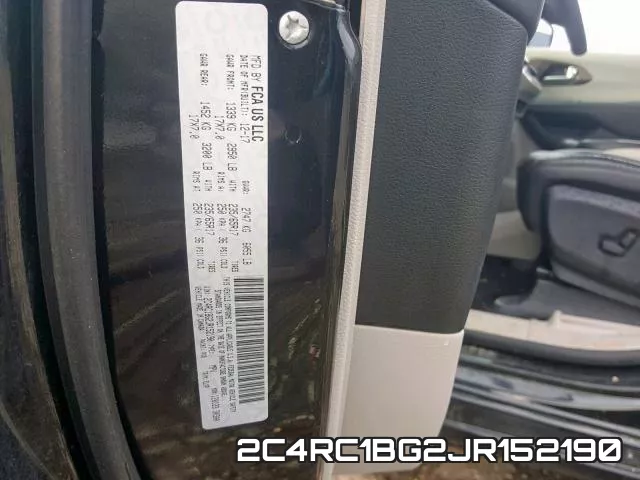 2C4RC1BG2JR152190 фото 2
