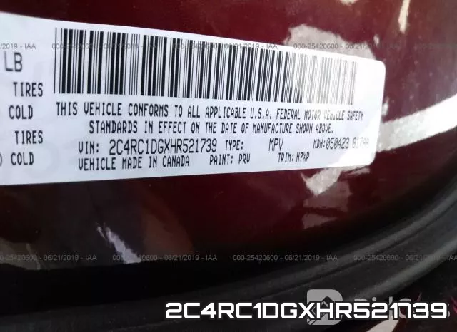 2C4RC1DGXHR521739 фото 10