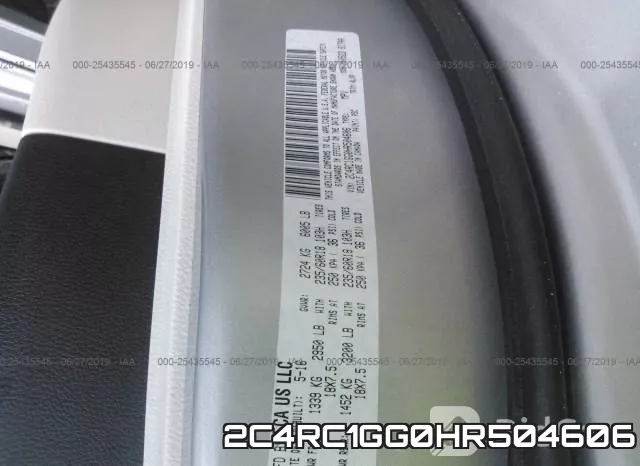 2C4RC1GG0HR504606 фото 10