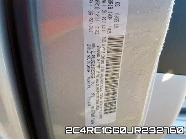 2C4RC1GG0JR232760 фото 2