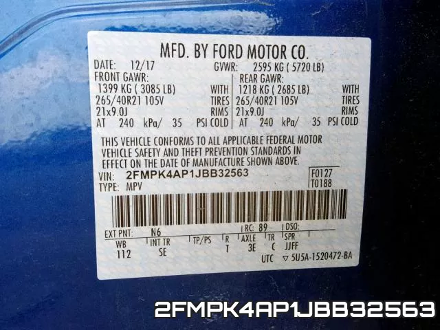 2FMPK4AP1JBB32563 фото 2