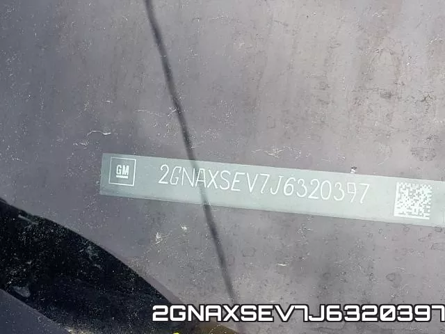 2GNAXSEV7J6320397 фото 2