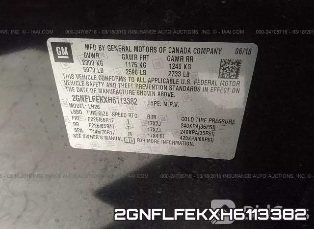 2GNFLFEKXH6113382 фото 10