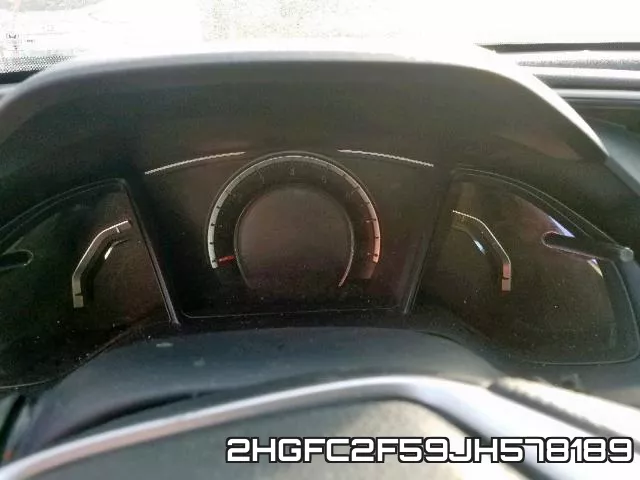 2HGFC2F59JH578189 фото 9