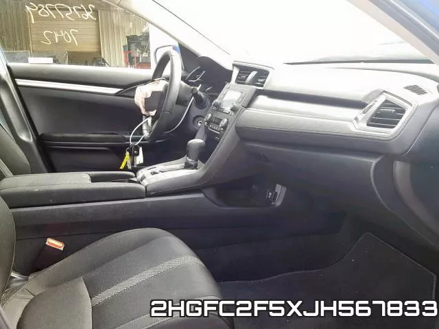 2HGFC2F5XJH567833 фото 6