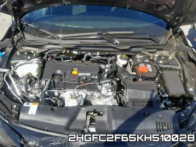 2HGFC2F65KH510028 фото 8