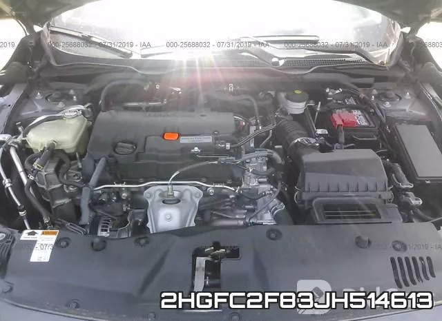 2HGFC2F83JH514613 фото 2
